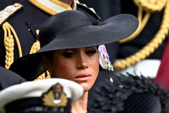 La grande tristesse de Meghan aux funérailles de la reine Elizabeth II 