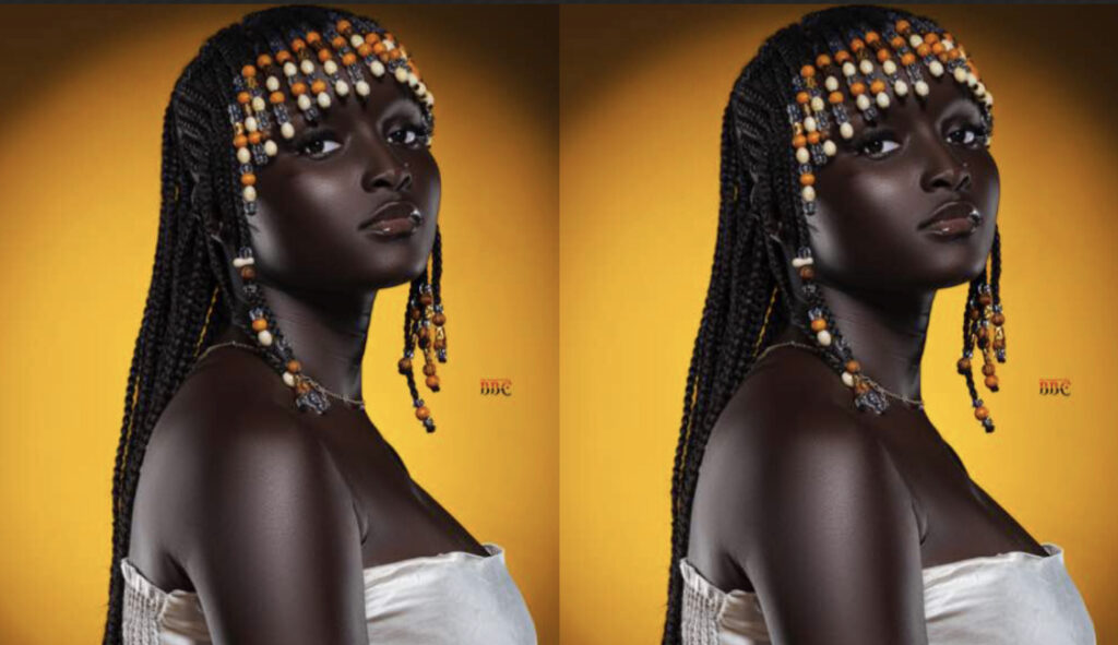 Diamant noir: Mya blacky, fière de son ébène