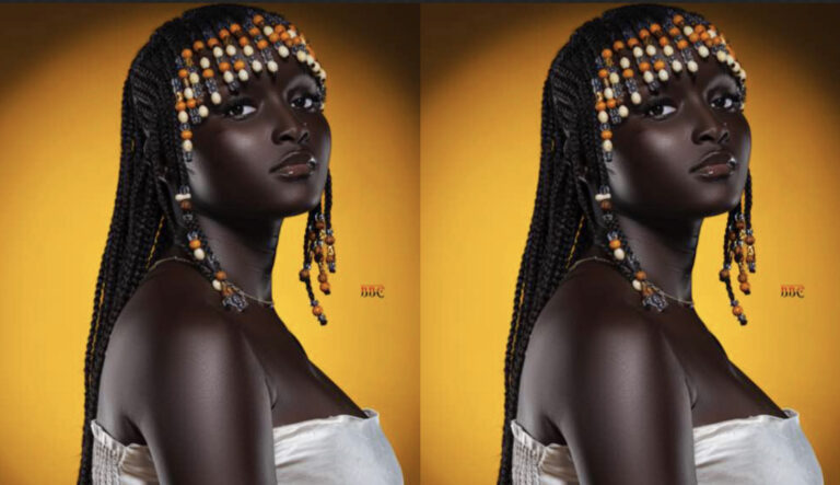 Diamant noir: Mya blacky, fière de son ébène