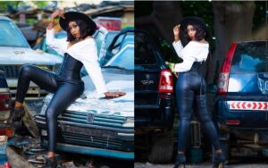 (Photos): Quand la belle Tatira Sow joue à la « Bad Girl »