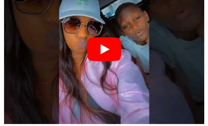 ( Vidéo) : Kya Aidara s’amuse avec son fils aîné dans sa voiture