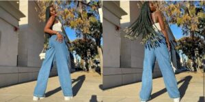 (Photos): En tresse africaine, Diarra Sylla en position « look down »