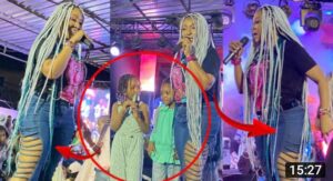 (Vidéo) Concert des enfants : Le jean hot de Viviane qui heurte nos valeurs…
