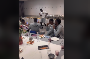Formose Mendy réussit son bizutage et surprend ses coéquipiers