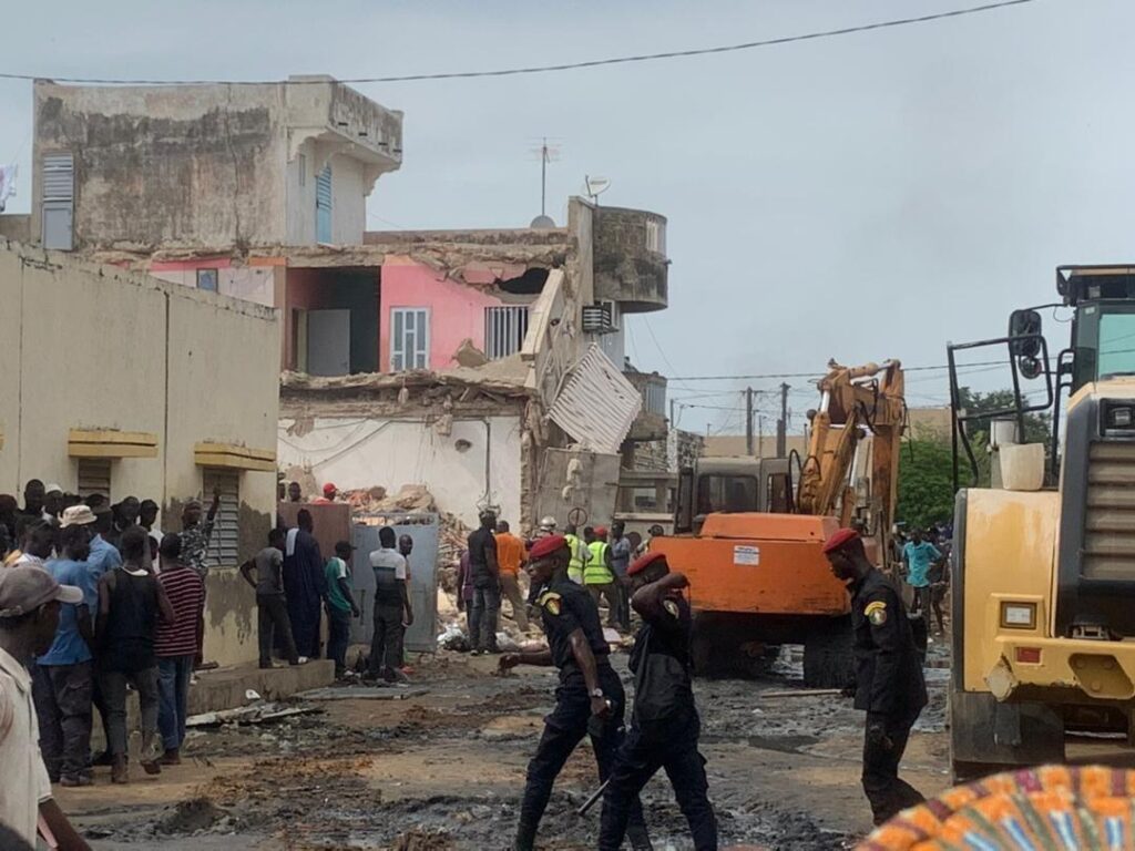Kaolack : Trois morts après l&rsquo;affaissement d&rsquo;une dalle