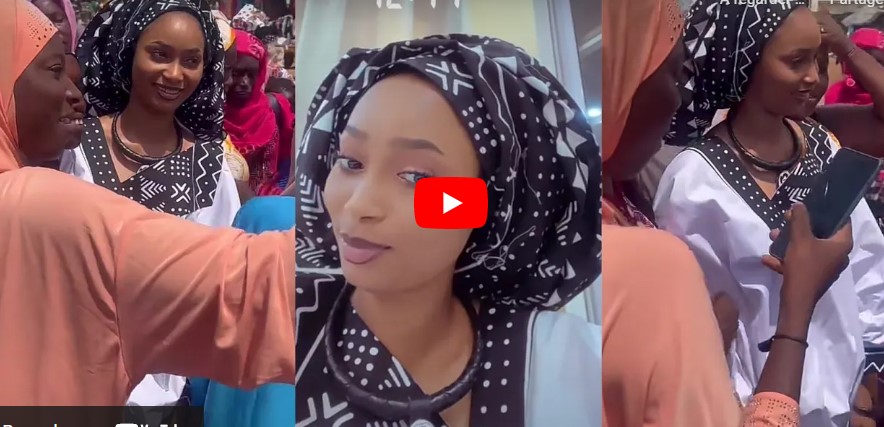 (Vidéo) : A Touba, Fah Aidara prend des selfies avec ses fans