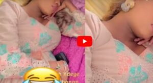 (Vidéo) : Surprise en train de dormir, Katy Chimère encore plus belle