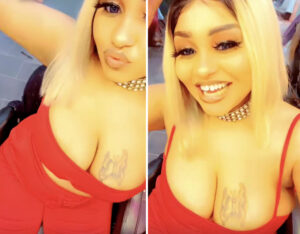 Tatouage sur les se*ns: La femme de Bass Thioung plus canon après son baptême