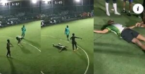 Il s&rsquo;effondre et meurt en jouant au foot