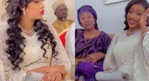 ( Vidéo) Katy Chimère baptise son fils, sa belle mère témoigne : « Nimou may topato wé diégui na daayo »