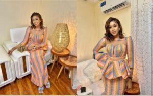 (Photos): « Tokkou taille basse », Astou Sall très  belle en multicolores