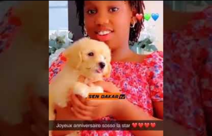 (Vidéo) : Sosso, la fille de Aby Ndour, fait la star le jour de son anniversaire