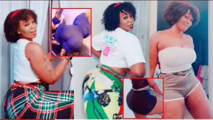 (Video): Daboss Lady, une tik tokkeuse hyper s*xy et v*lgaire, fait un leumbeul « sans sl*p »