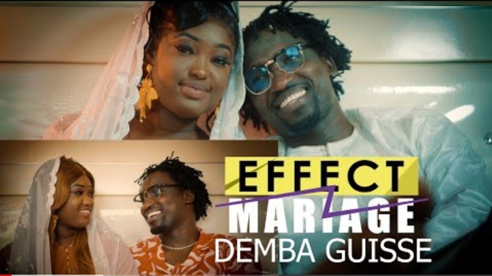 (Vidéo): « Effet Mariage », Demba Guisse dédie un chanson d’amour à sa…