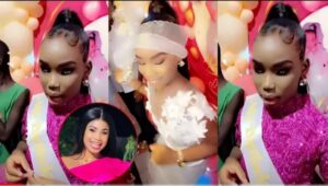 (Vidéo): Robe de princesse, bongos, déco féérique : Anniversaire fashion de Dieyna, la fille de Marichou
