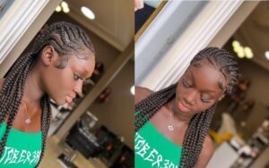 (Photos): La starlette Ndakhté très belle avec ses belles tresses