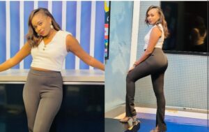 (Photos): Naffy Dièye moule bien son pantalon noir