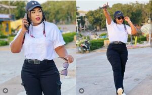 (Photos): Black and white, Merry Bèye Diouf en marche