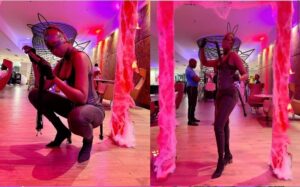 (Photos): L&rsquo;actrice Salma en mode chatte