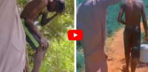 (Vidéo) : Mbaye Kouthia filmé en plein bain mystique