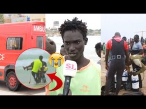 Noyade Corniche – Trois jeunes introuvables :  » Courant Bi Molen Yobou », Témoin