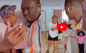 (Vidéo) – Poses ongles :  Daba, la fillette de Sankara Mbaye, pousse des ailes