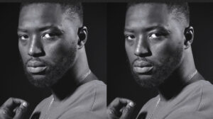 Chic et élégant : Prince de la série Impact s’affiche en noir et blanc