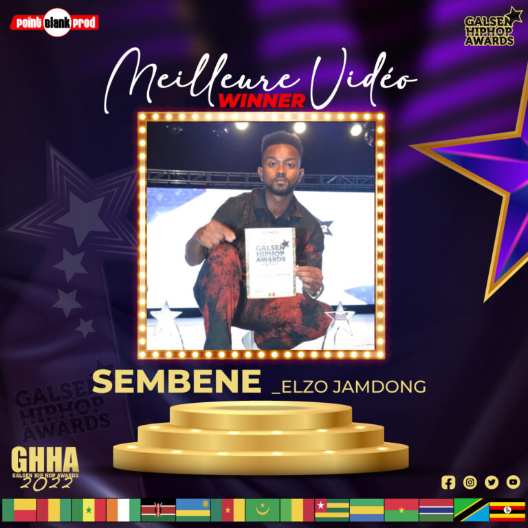 GHHA : Elzo Jamdong remporte le prix de la meilleure vidéo