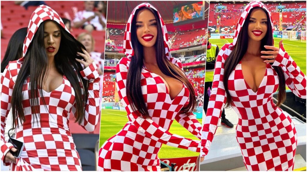 Qatar 2022 : Ivana Knoll, la Miss Croatie défie les autorités avec ses tenues osées