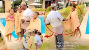 (Vidéo): Beau geste de Ngaaka Blindé en vers ses enfants