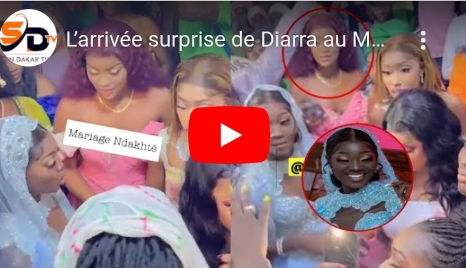 (Vidéo) : Mariage de Ndakhté : Diarra, la vedette. Regardez l’ambiance