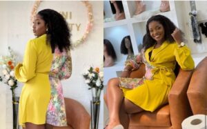 (Photos) : L&rsquo;élégance dans sa meilleure version, Ndéya « Karma » étale son charme