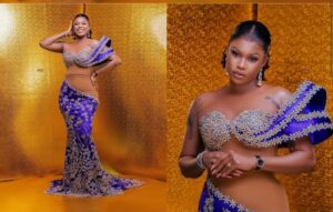 (Photos) – Robe classe, make up in… Marichou une vraie déesse