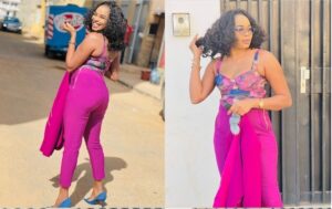 (Photos): Haut bigarré, Naffy Dièye très classe en rose