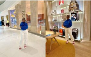 (Photos) – Aadjah Everywhere : La tik tokkeuse croise bleute le blanc