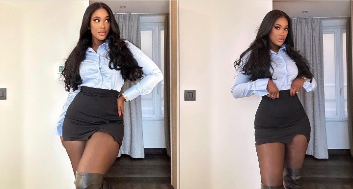 (Photos) : Cuisses dévoilées : Natalie « Karma » titille la toile