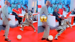 Avec un ballon, Bouba Ndour et Fou Malade se lâchent sur le plateau de Jakaarlo