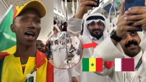 Malaw Pikine taquine les Qataris dans le métro :  » Yéneu organisé, yeneu ndieuk tokk « 