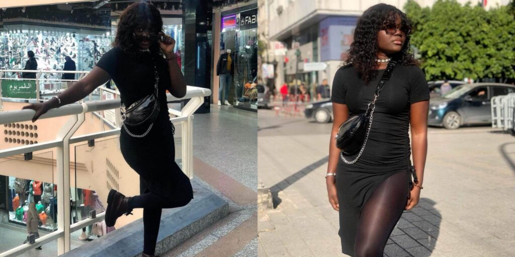(04 photos) : $exy en total black, l&rsquo;actrice Sadiya fait jaser la toile