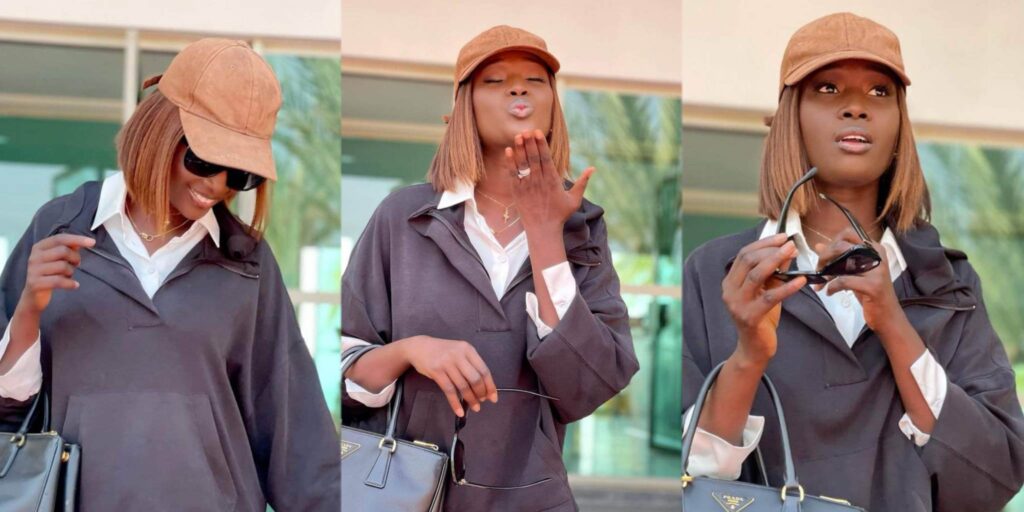 (06 photos) : Stylée en tenue décontractée, l&rsquo;actrice Salma plus canon que jamais