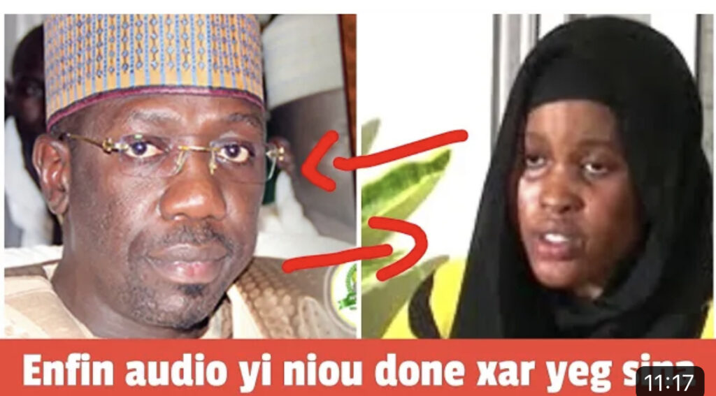 L&rsquo;enregistrement audio de Adji Sarr et Mamour Diallo fuite sur net