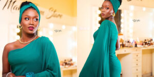 (06 photos) : Make up parfait, robe éblouissante, l&rsquo;actrice Dibor illumine la toile