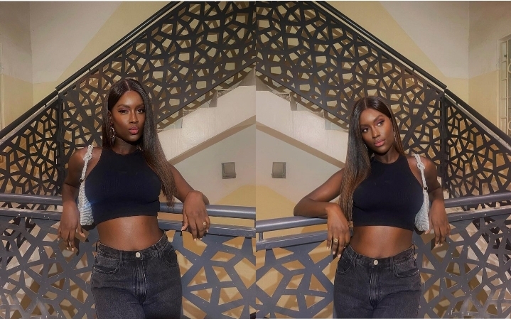 (Photos): Crop-top, ébéne, Virginie « karma » arrose la toile