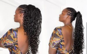 (Photos): Tresses, dos nu, Réla  » Yaye 2.0&Prime; belle en profil