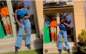 (Photos): La starlette Boundaw s&rsquo;affiche en mode « bad girl »
