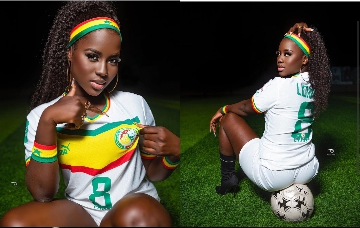 (Jour de match): La tigresse, danseuse de « Lamou Saff », une supporter s€xy des lions