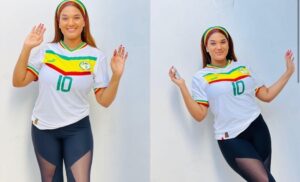 (Photos): Eva Pod et Marichou en mode shooting sous les couleurs nationales