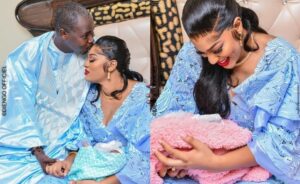 (Photos): Admirez les belles photos du baptême de la journaliste Néné Aïcha de la Sentv