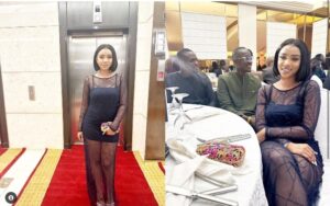 (Photos): Racky Aidara transparente dans une belle robe noire