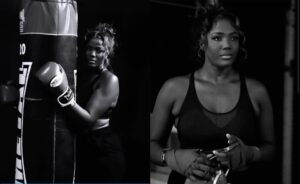 (Photos): La tik tokkeuse Aadjah Everywhere  fashion en mode boxeuse